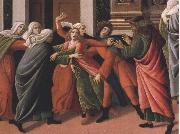 Sandro Botticelli Stories of Virginia oil painting artist